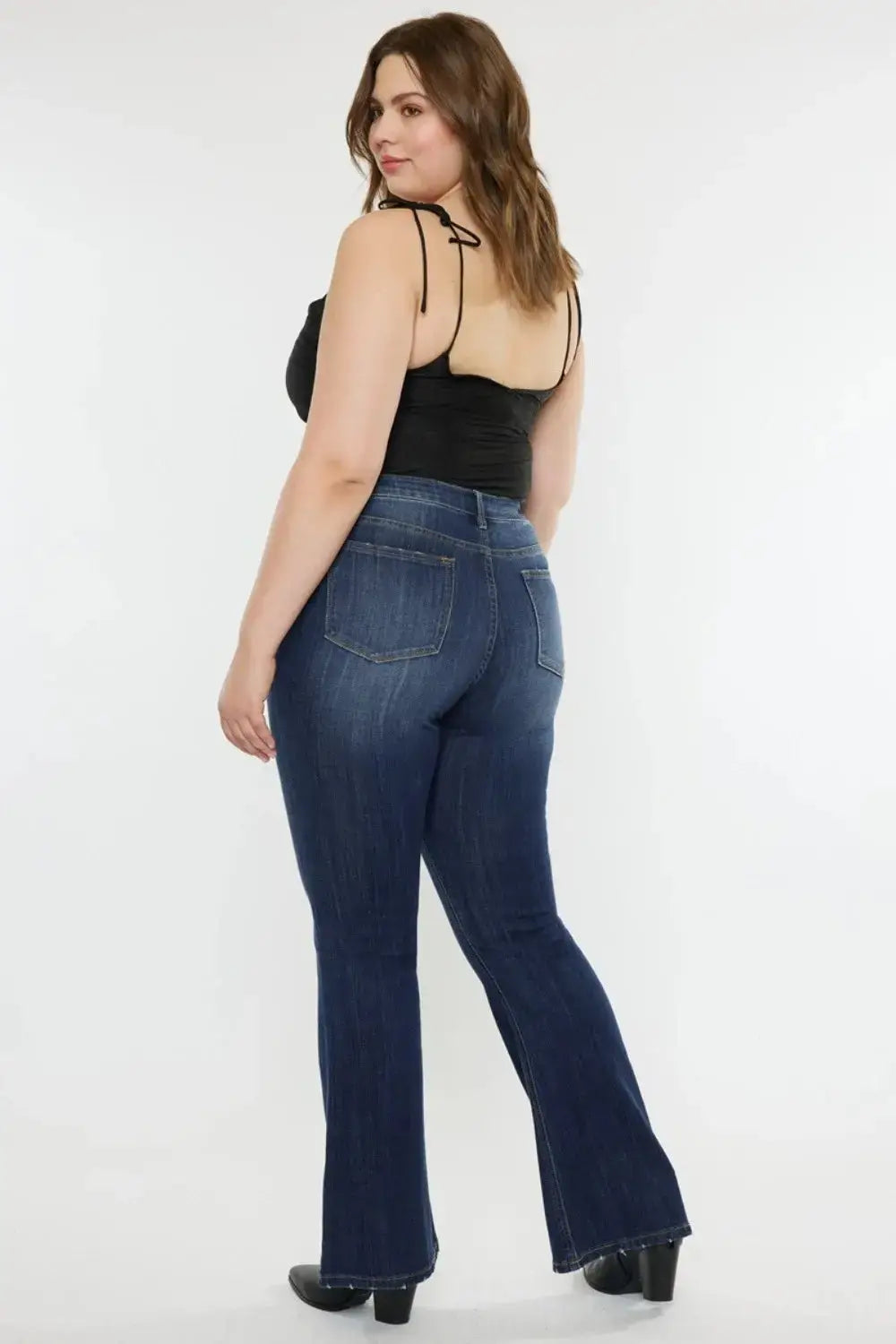 Slim Flare Jeans Full Size-Nodext Fashion