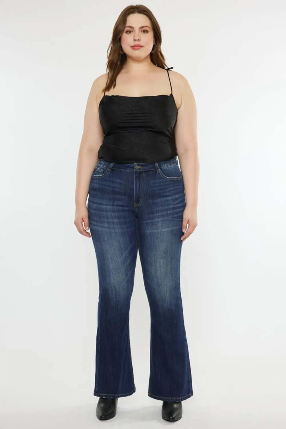 Slim Flare Jeans Full Size-Nodext Fashion