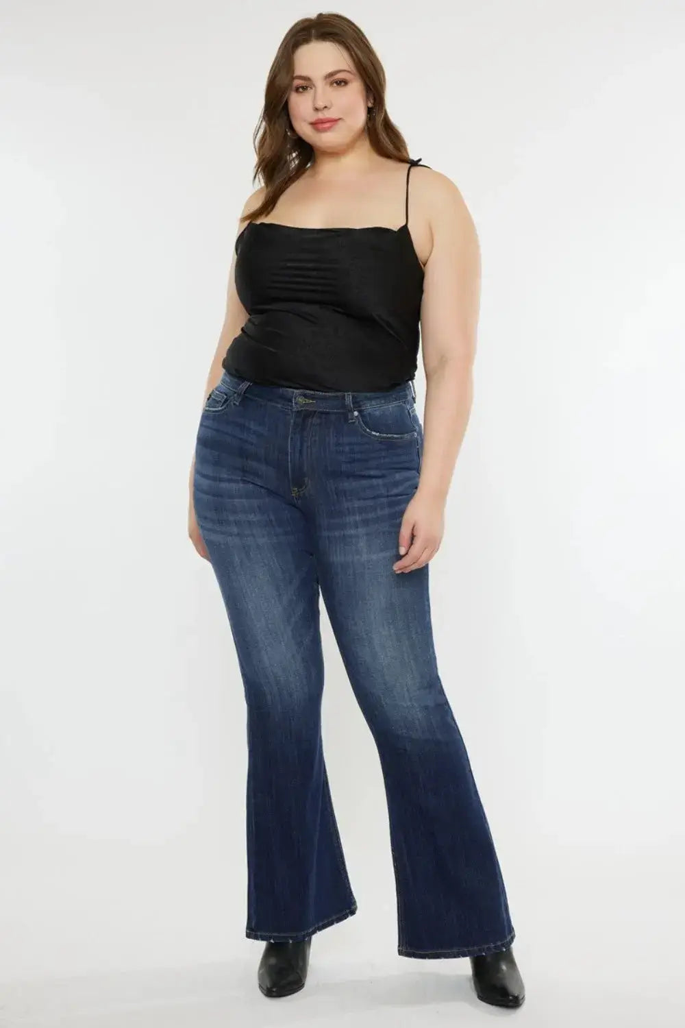 Slim Flare Jeans Full Size-Nodext Fashion