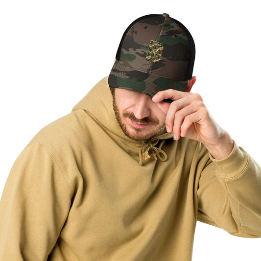 Camouflage trucker hat-Nodext Fashion