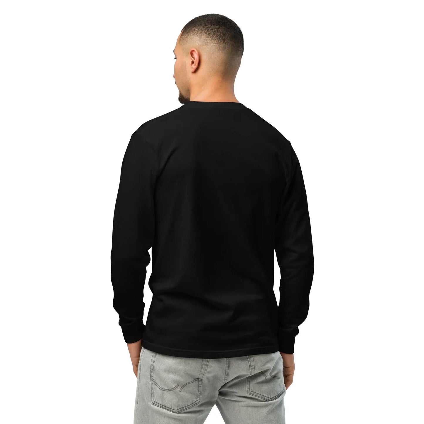 Garment-dyed heavyweight long-sleeve shirt-Nodext Fashion